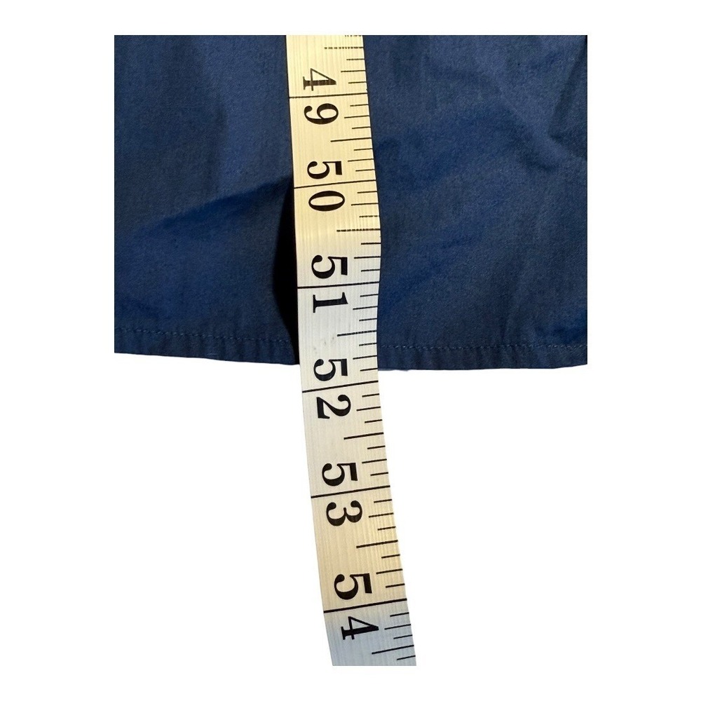 Madewell The Melody Scoopback Smocked Midi Dress Indigo Blue Moon Sleeveless XL - Picture 5 of 7